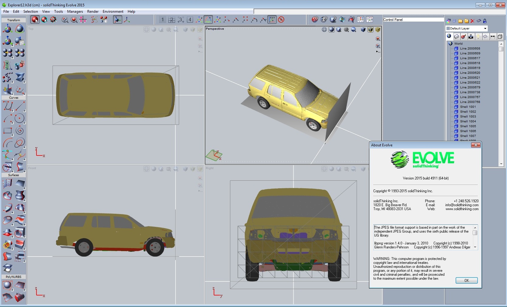 solidThinking Design 2015.4911