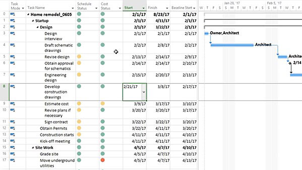 Lynda - Advanced Microsoft Project