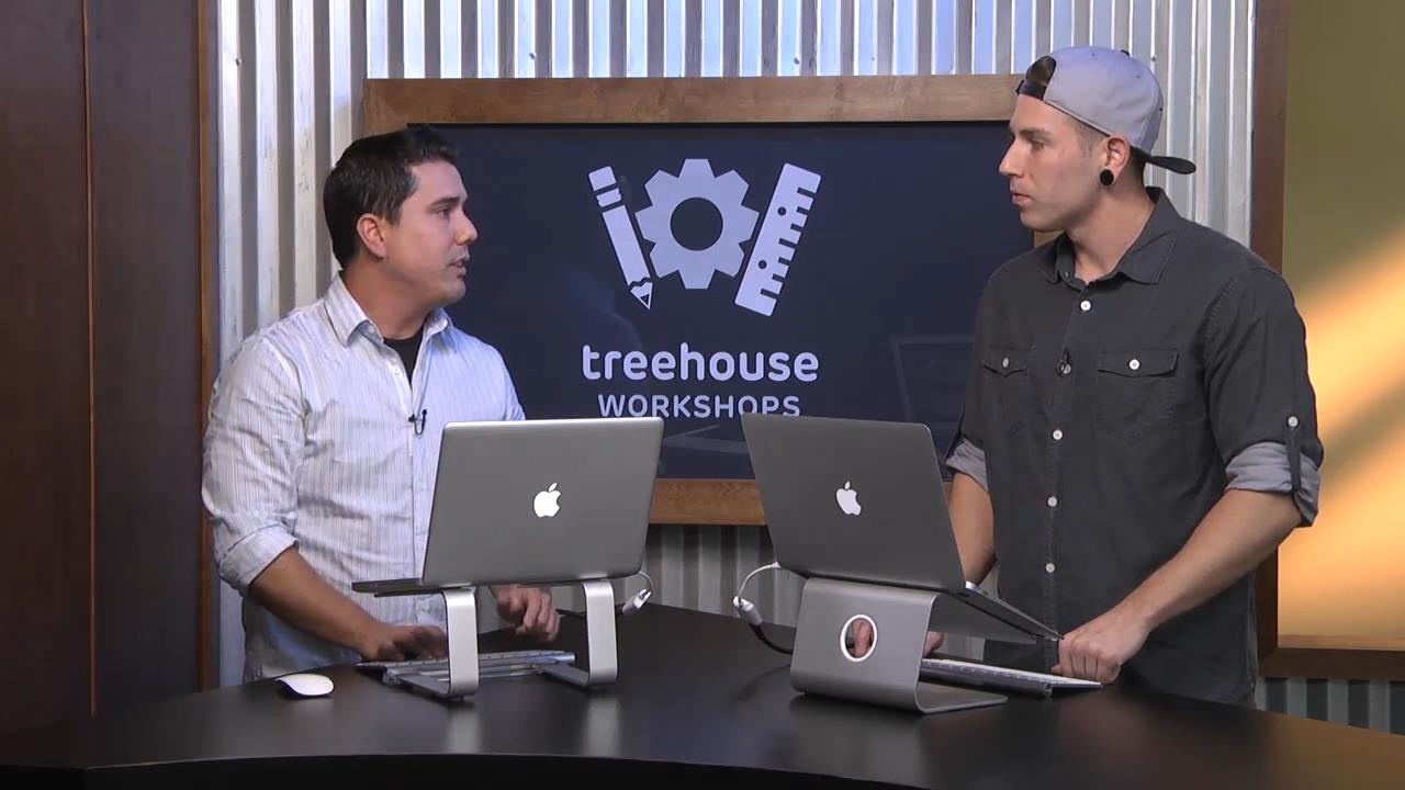 Teamtreehouse - Designing in the Browser versus Adobe Illustrator with Mat Helme and Guil Hernandez