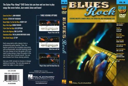 Hal Leonard: Guitar Play Along Volume 28 – Blues Rock (2015)