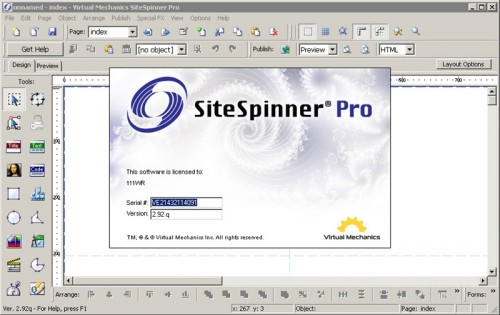 Virtual Mechanics SiteSpinner Pro 2.92q