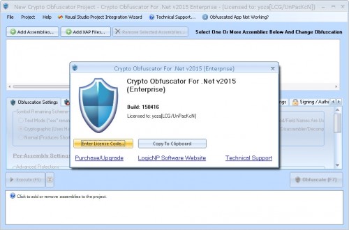 Crypto Obfuscator 2015 Build 150416 Enterprise