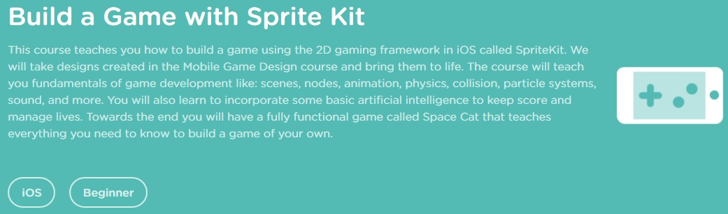 Teamtreehouse - Build a Game with Sprite Kit