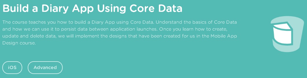 Teamtreehouse - Build a Diary App Using Core Data