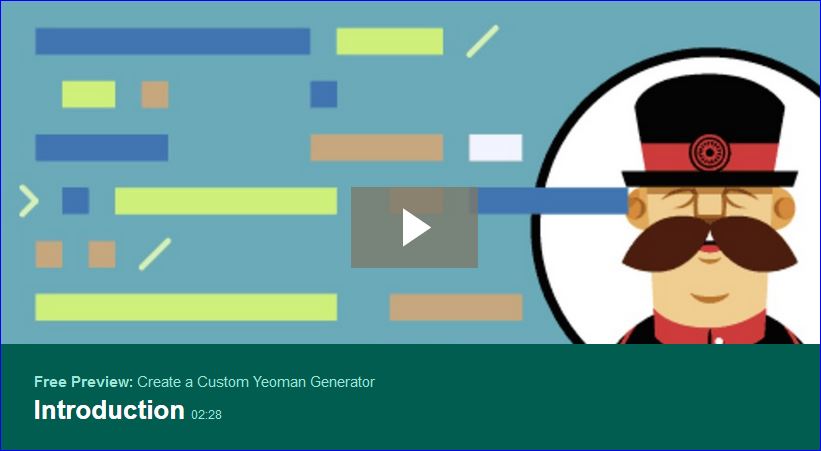 Create a Custom Yeoman Generator