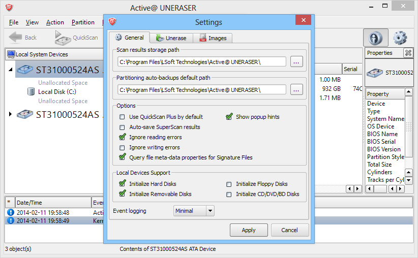 Active Uneraser Professional 9.0