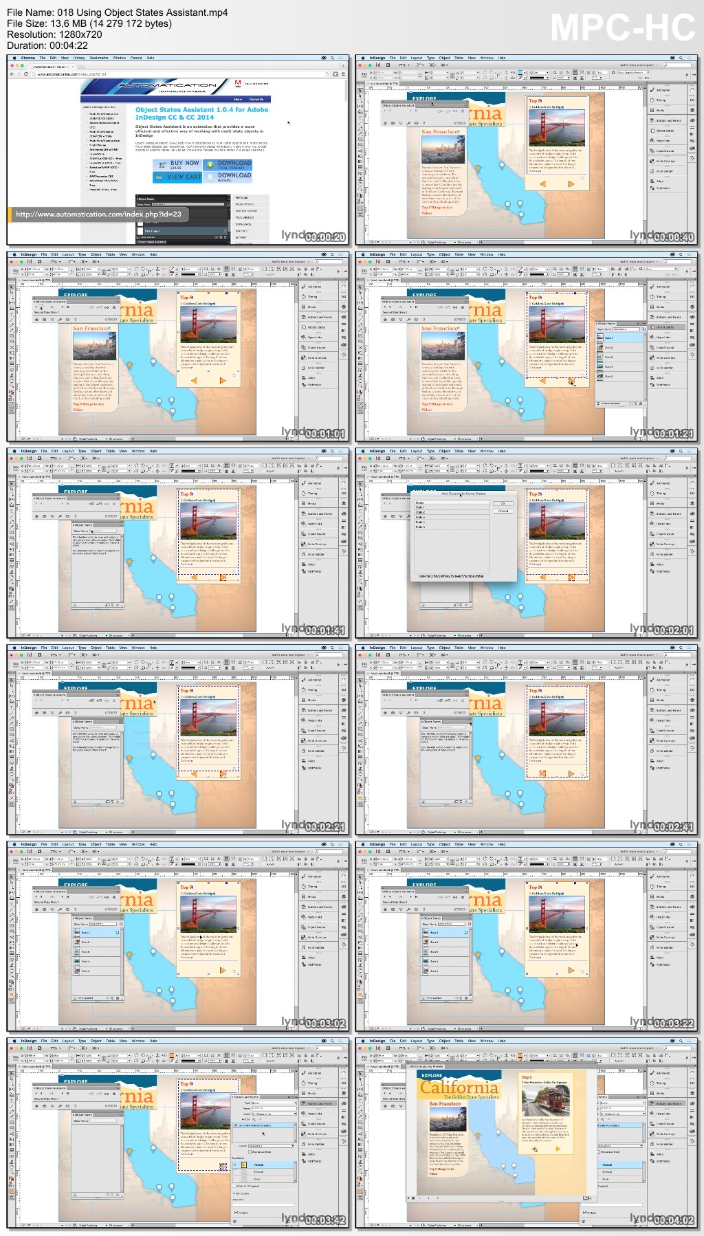 Lynda - Developing Multistate Objects in InDesign