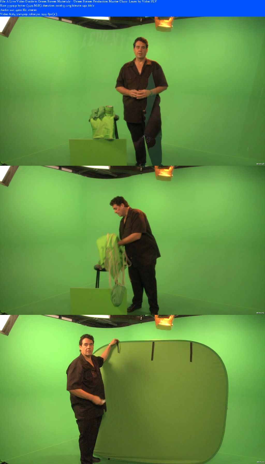 Green Screen Production Master Class: Learn by Video