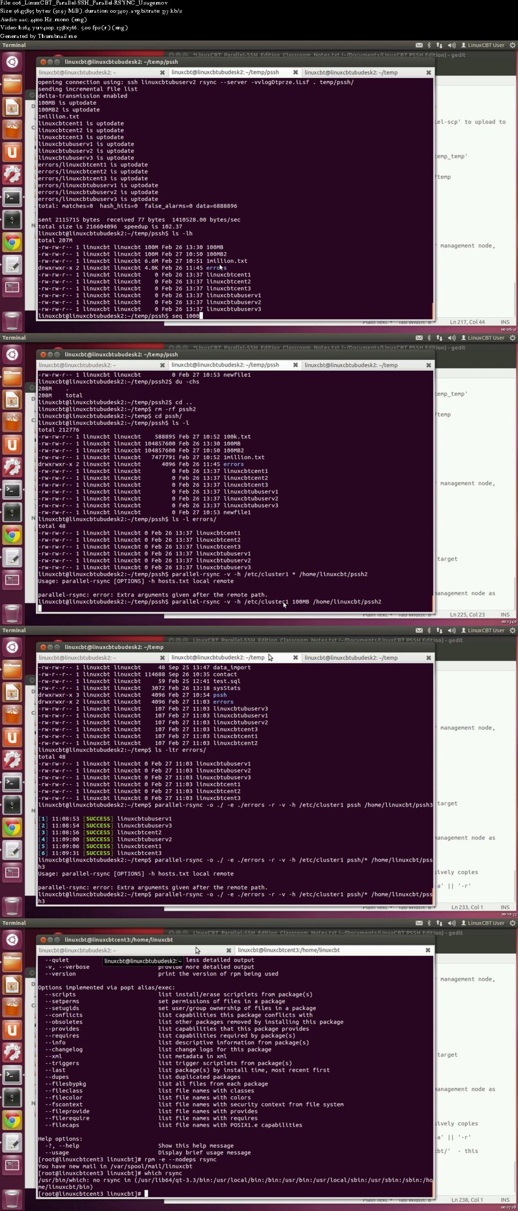 LinuxCBT Parallel-SSH Edition (Repost)