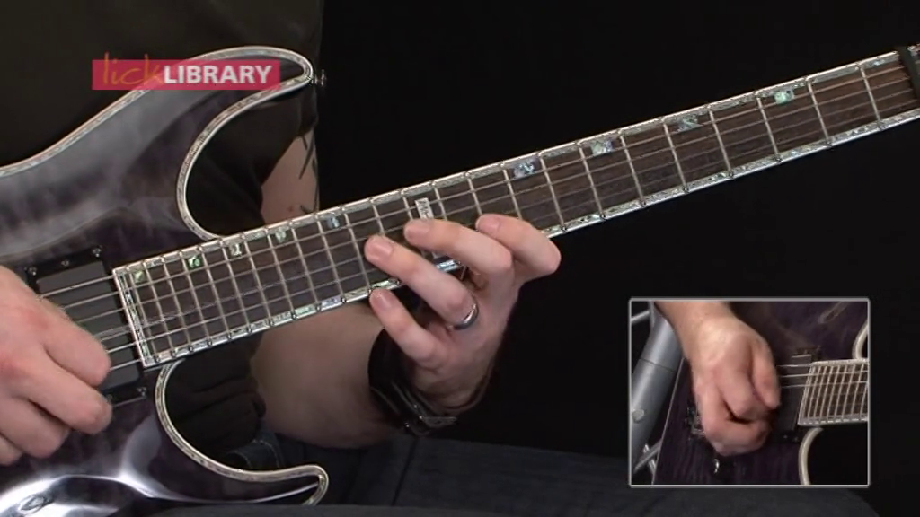 Quick Licks: Synyster Gates - Shred metal Key: D minor