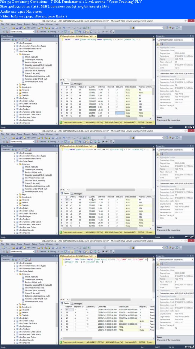 T-SQL Fundamentals LiveLessons