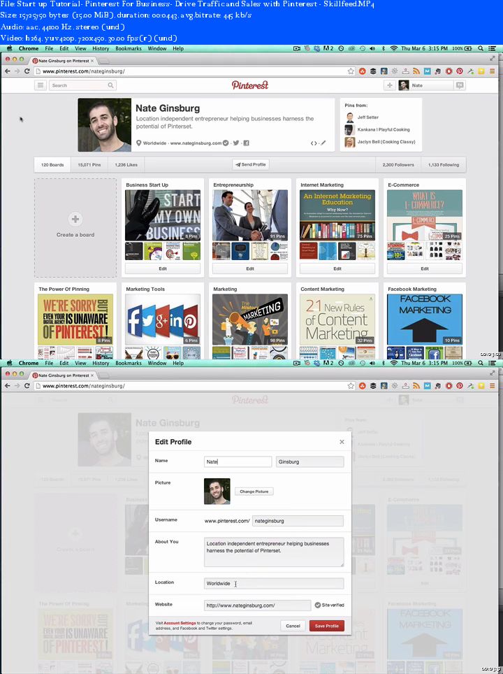 Pinterest For Business: Drive Traffic and Sales with Pinterest