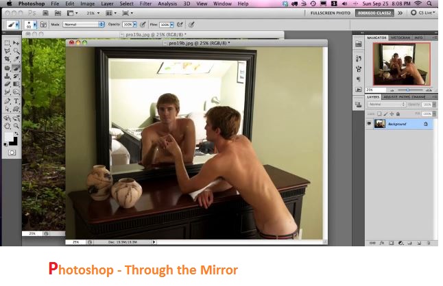 Photoshop - Through the Mirror