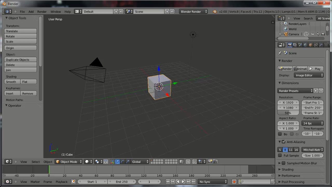 2D Tracking and Compositing in Blender (Repost)