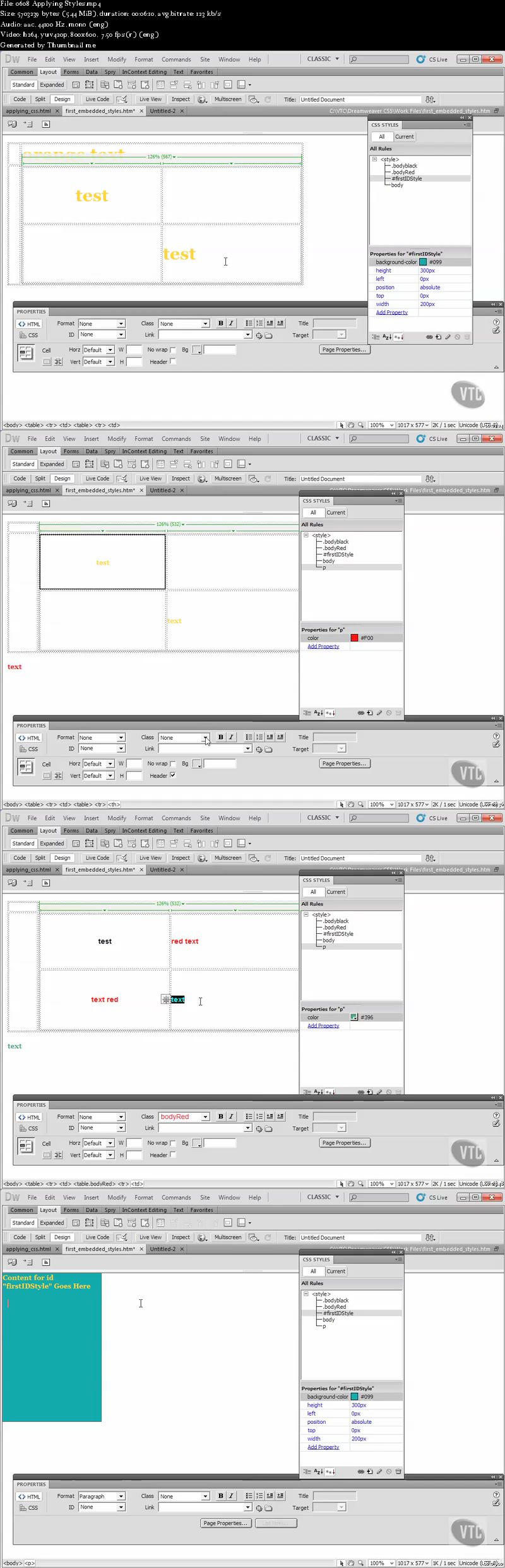 VTC - Adobe Dreamweaver CS5 (Repost)