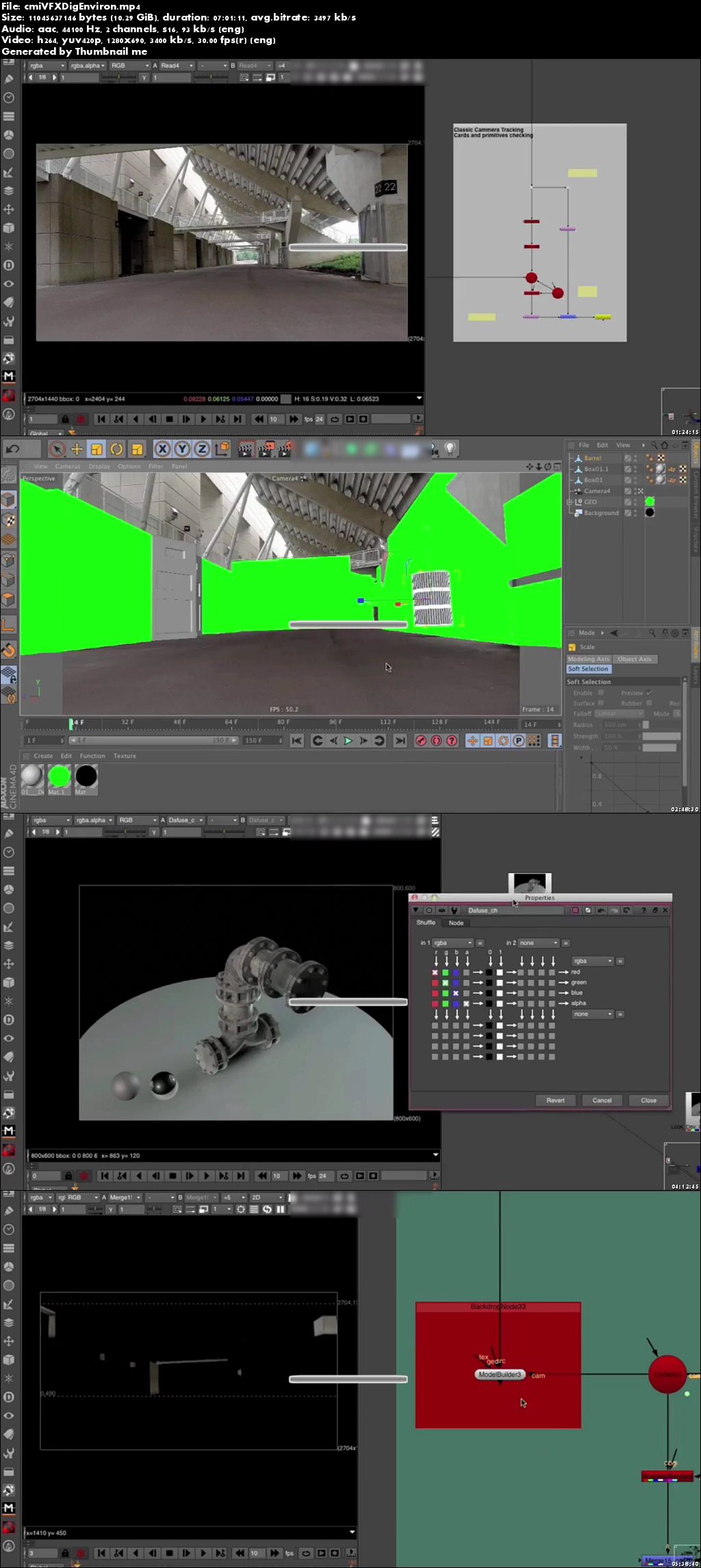 C4D Digital Environments Advanced