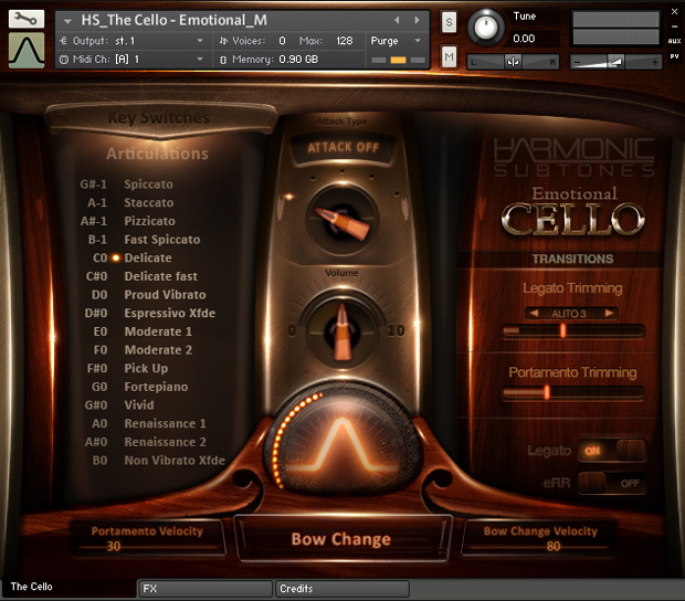 Best Service Emotional Cello v1.1 KONTAKT