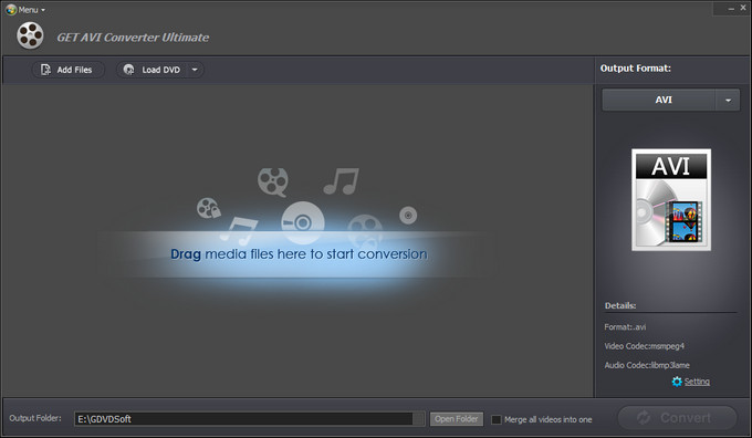 GET AVI Converter Ultimate 8.0.1.0