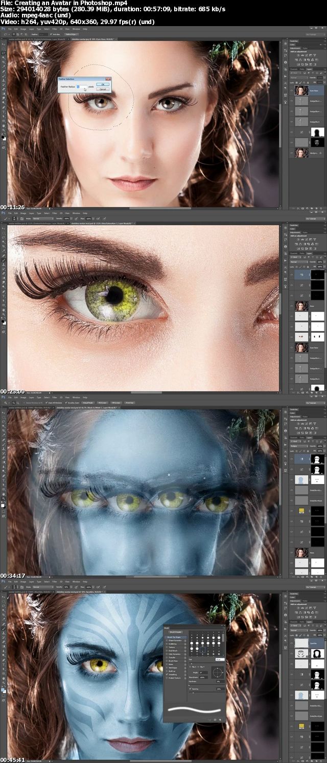 Creating an Avatar in Photoshop