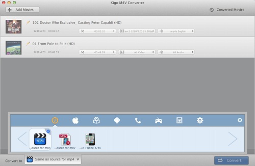 Kigo M4V Converter 4.1.0 (Mac OS X) 