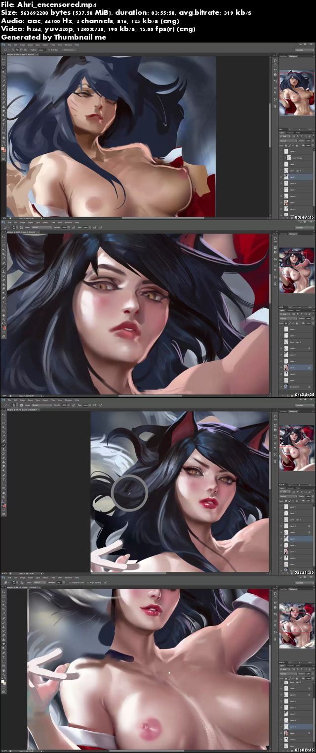 Sexy Ahri NSFW pack (term 8 reward)