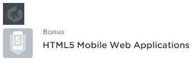 Teamtreehouse - HTML5 Mobile Web Applications (Bonus)