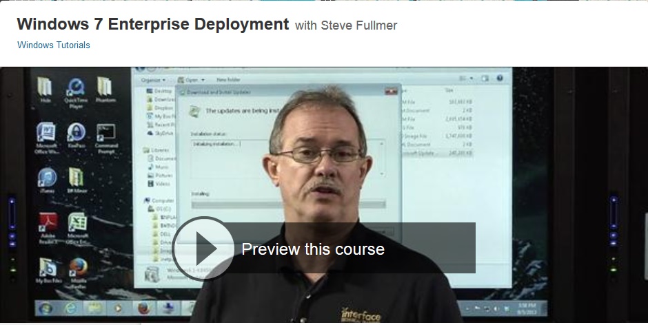 Lynda - Windows 7 Enterprise Deployment