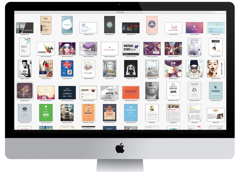 Suite for Pages 2.1 Mac OS X