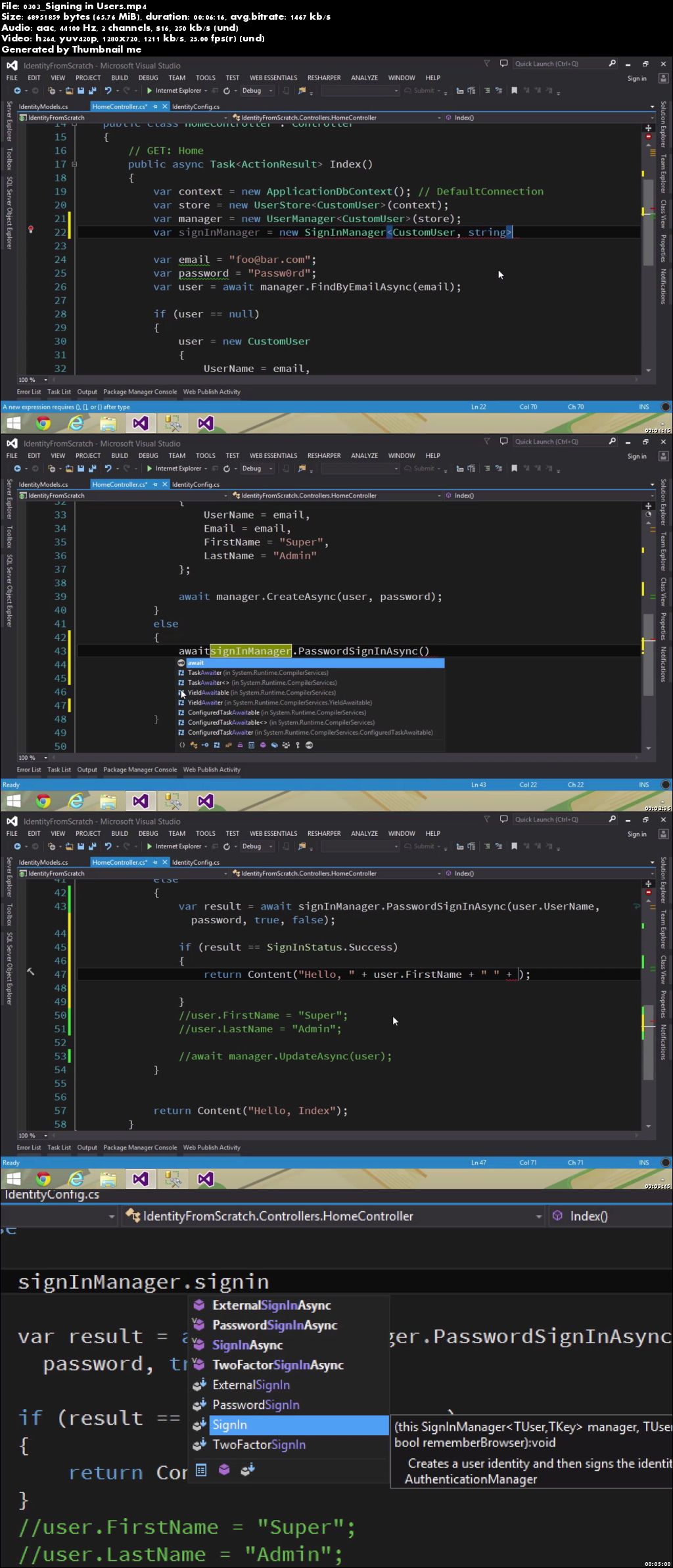 Tutsplus - Authentication With ASP.NET Identity