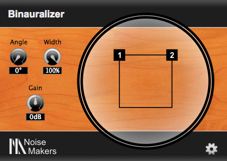 Noise Makers Binauralizer 1.0.1 (Win/Mac)