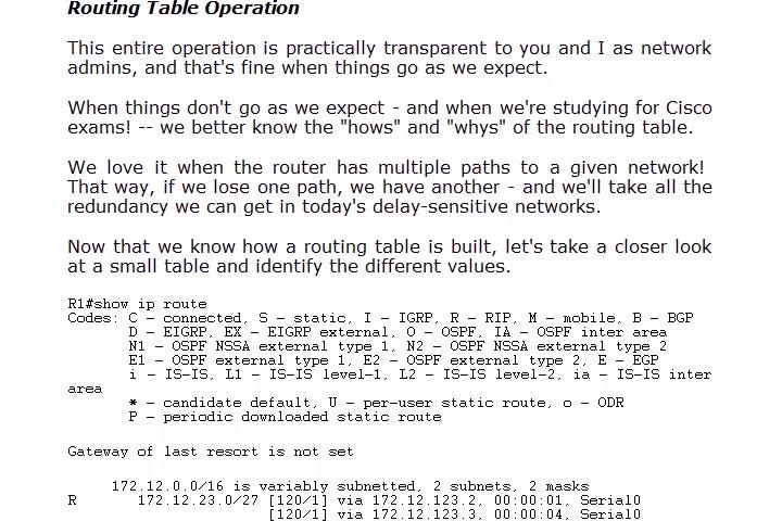 CCNP ROUTE 2015 Video Boot Camp With Chris Bryant