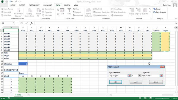 Lynda - Solving Optimization and Scheduling Problems in Excel