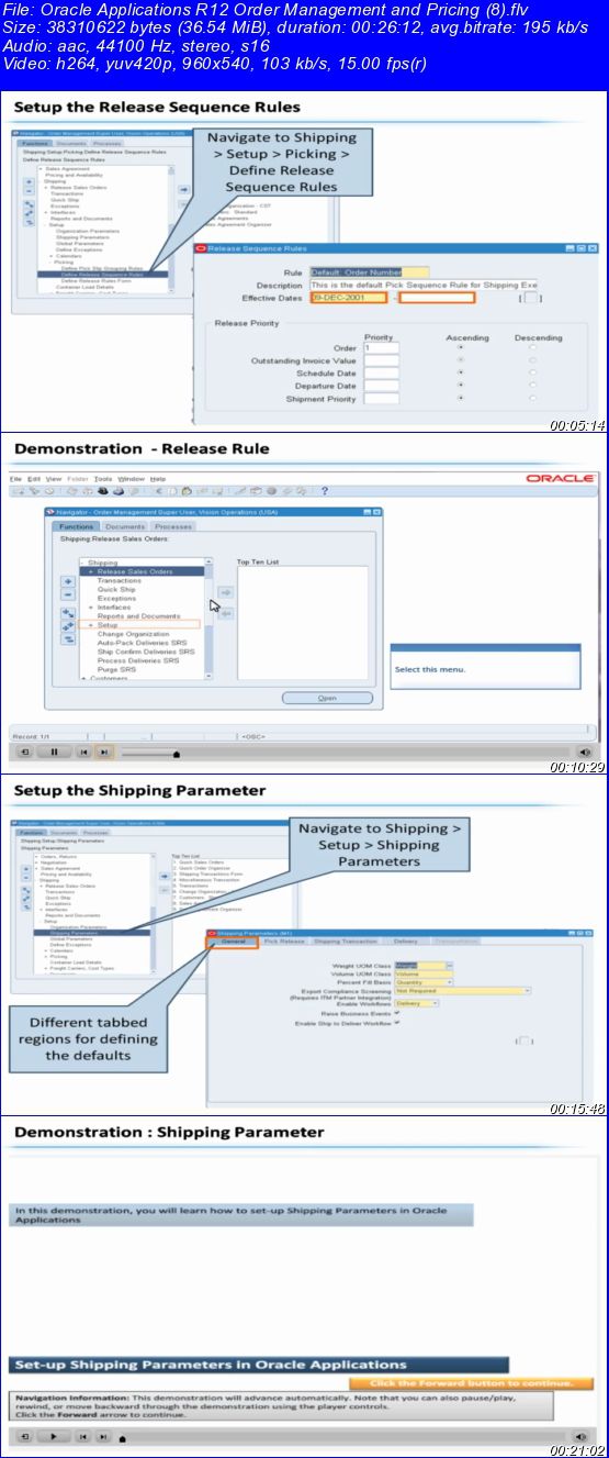 Oracle Applications R12 Order Management and Pricing