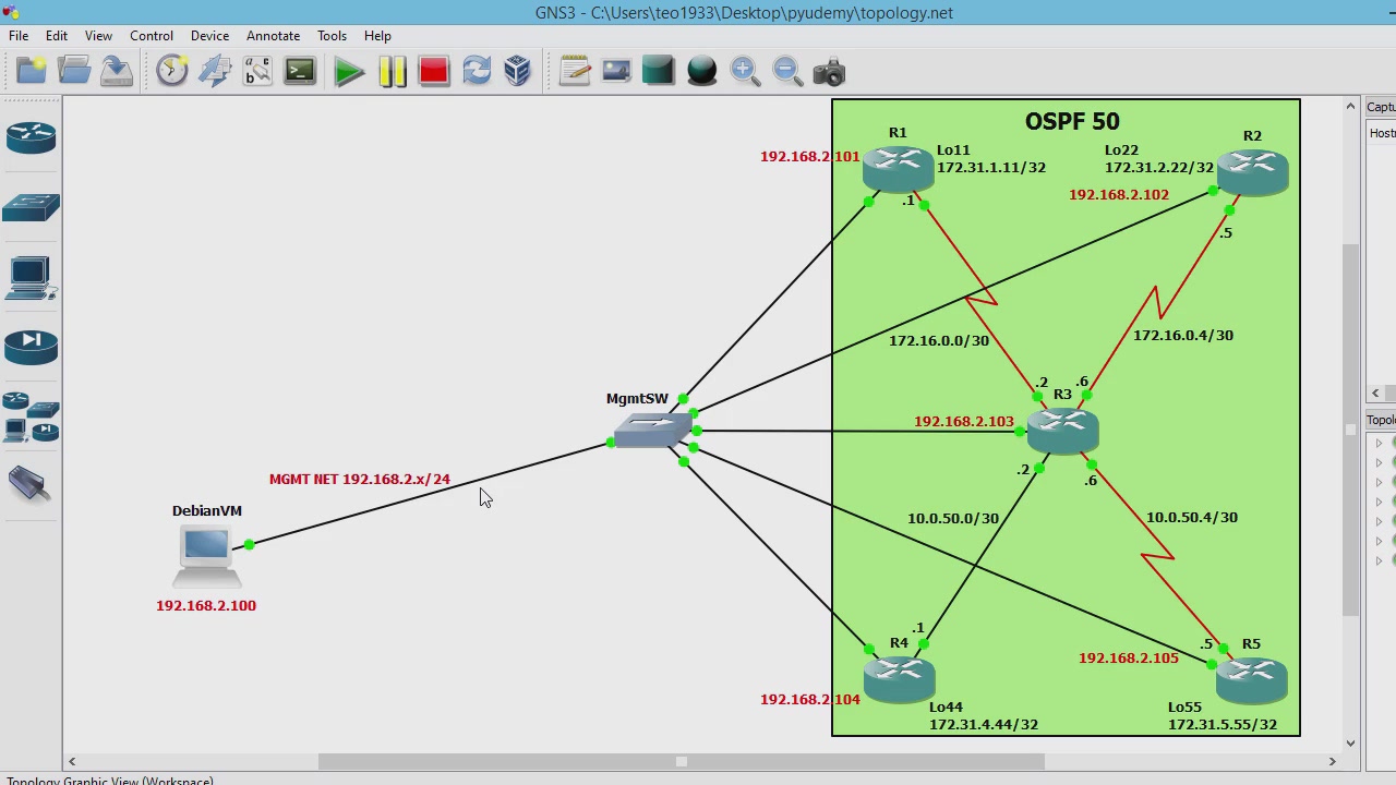 Udemy - Python and Network Automation: Build 5 Python Apps (2015)