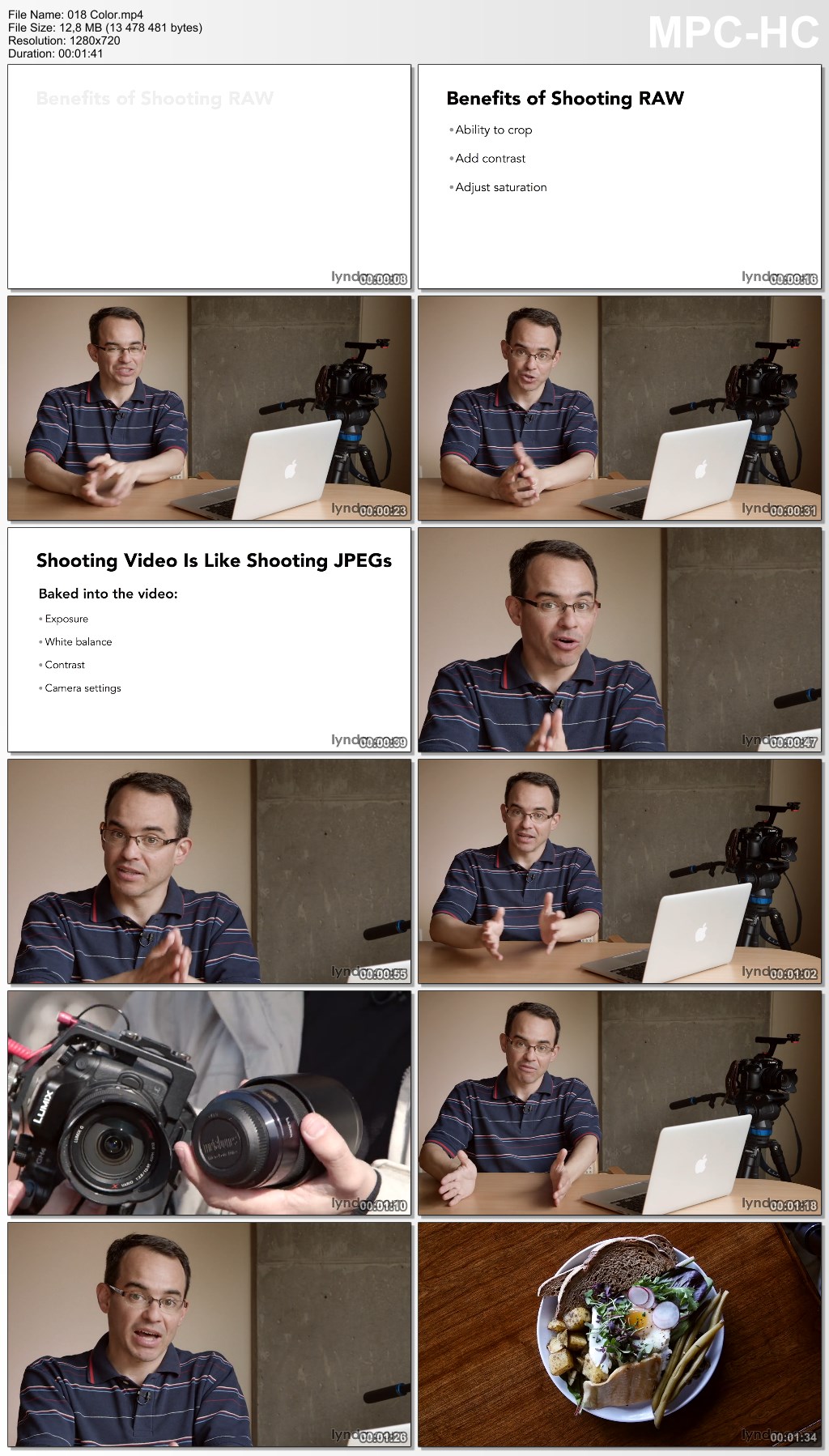 Lynda - Video for Photographers 01: Filmmaking Essentials