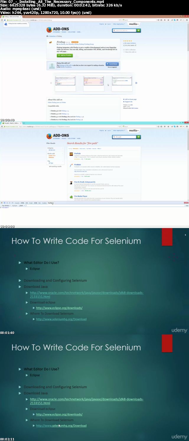 Selenium Webdriver 2.0: Master Automated Testing (HD)