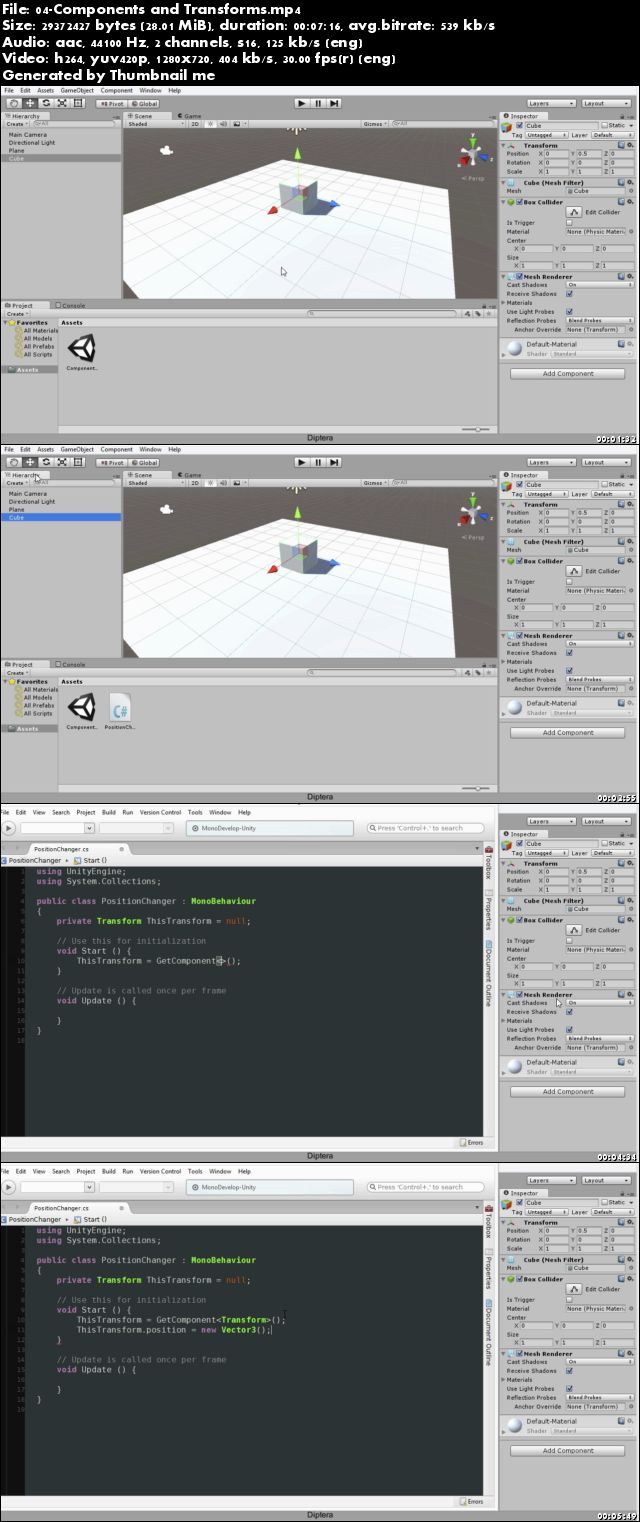 Advanced Game Mechanics In Unity 5 Volume 1