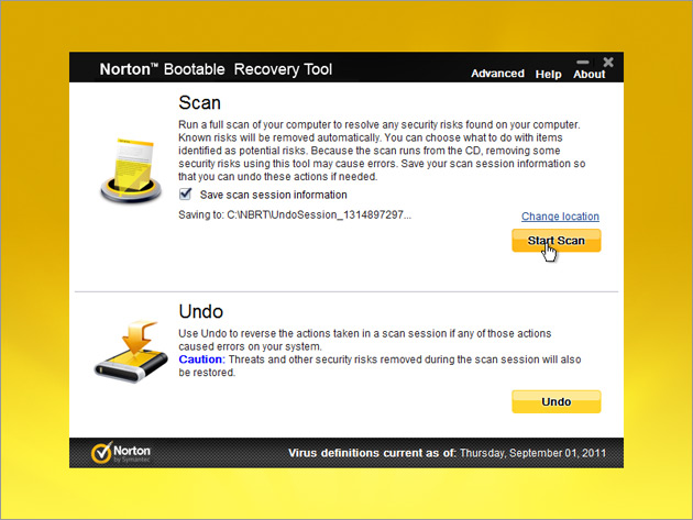 Norton Bootable Recovery Tool 7.1.0.26 WinPE Edition BootCD (x64)