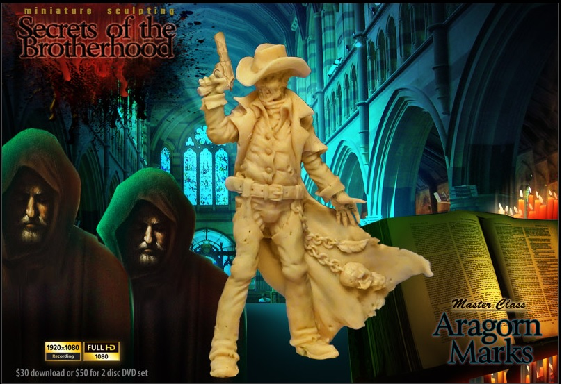 Miniature Mentor # 14 - Miniature Sculpting With Aragorn Marks