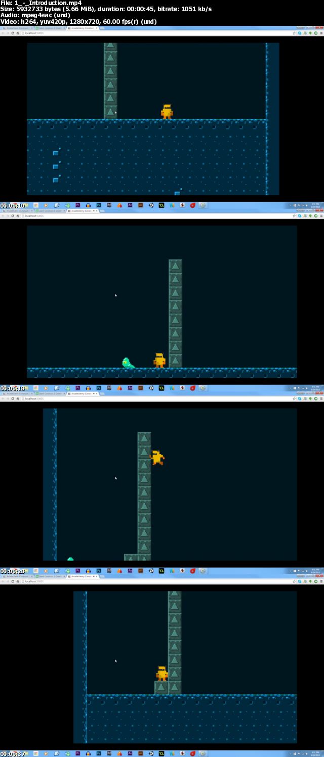 Learn Construct 2: Creating an Action Platformer in HTML5!