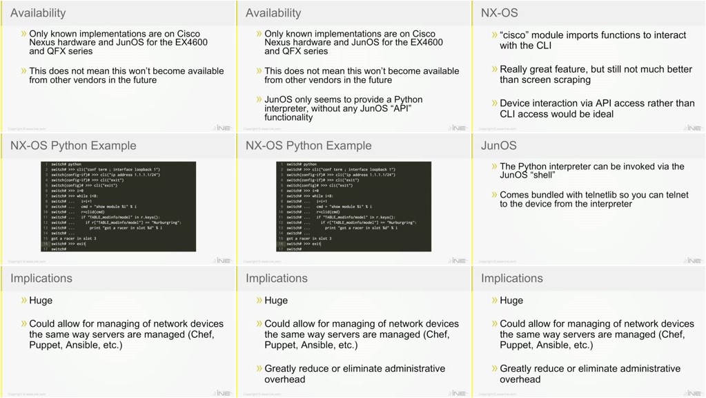 INE - Introduction to Python Programming for Network Engineers