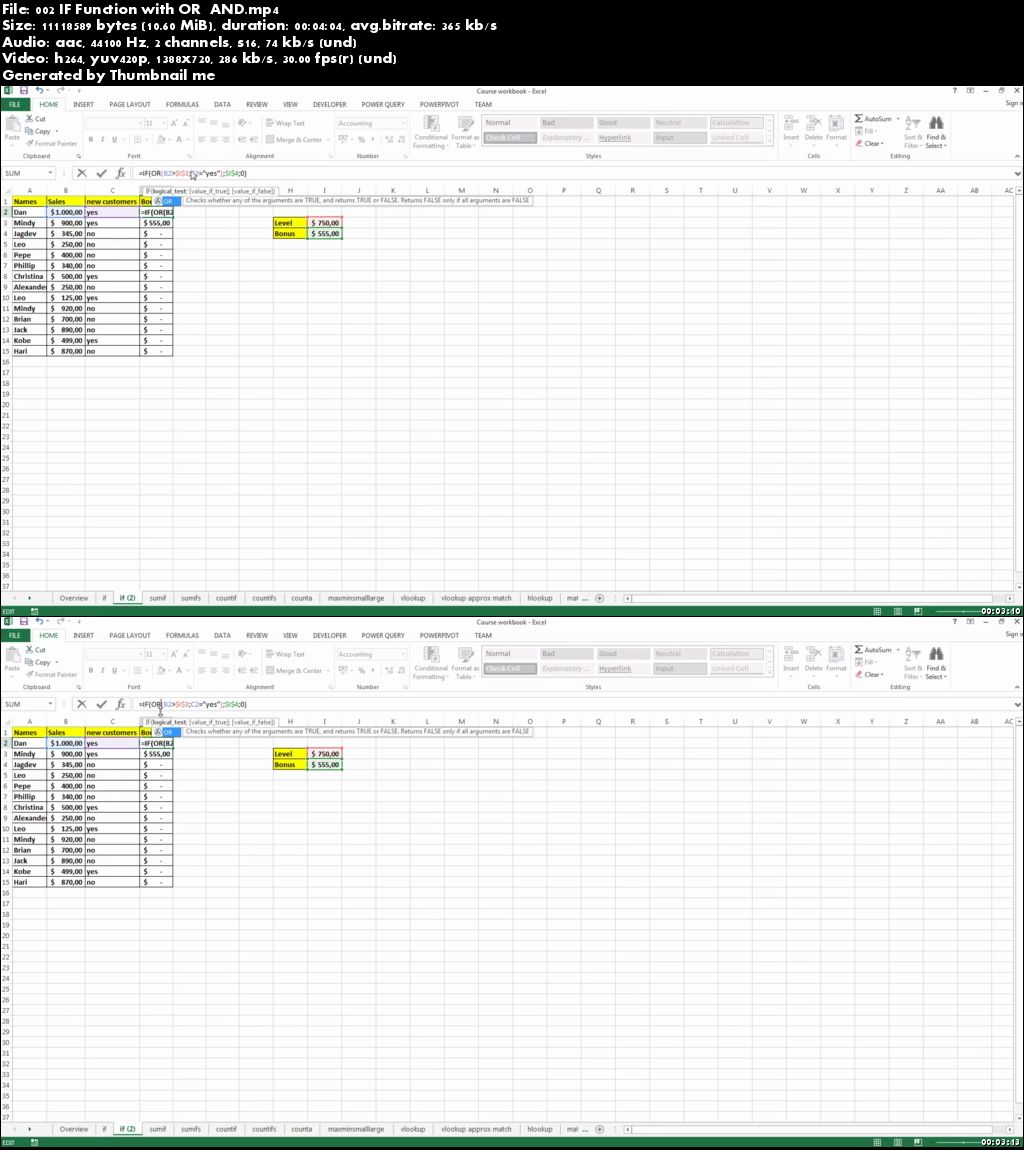 Udemy - Master Excel 2013 - Formulas and VBA programming