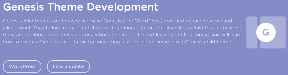 Teamtreehouse - Genesis Theme Development