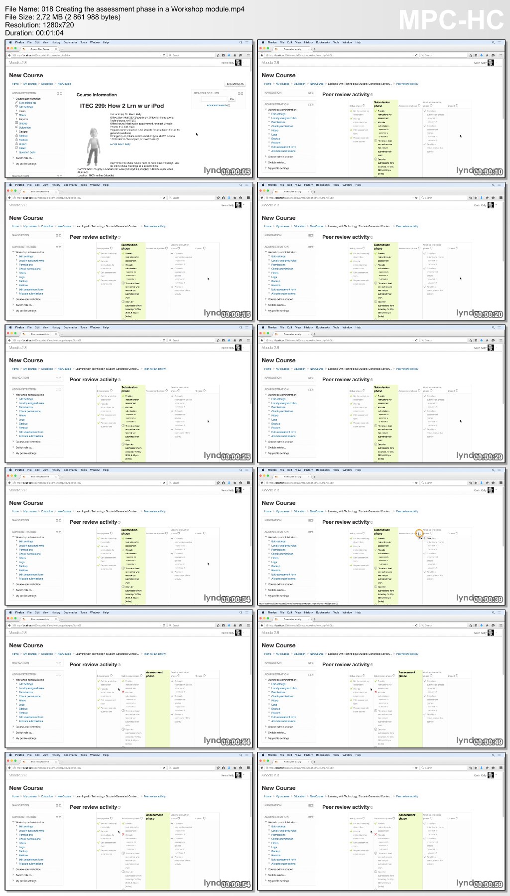 Lynda - Moodle Advanced Techniques