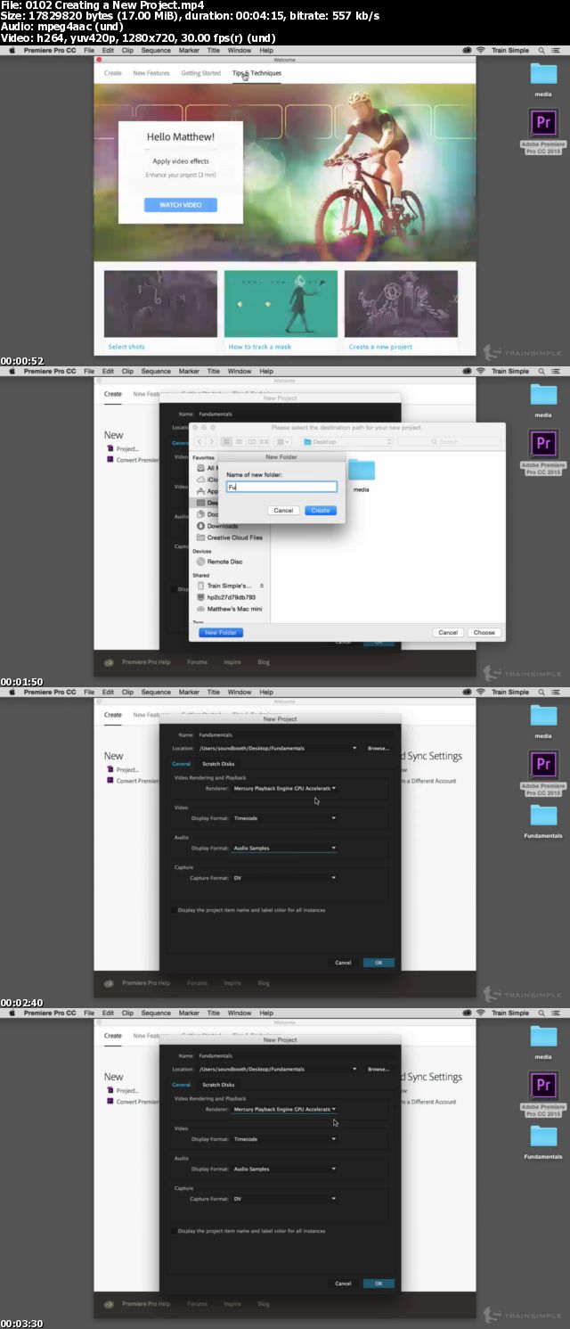 TrainSimple -  Premiere Pro CC 2015 Fundamentals