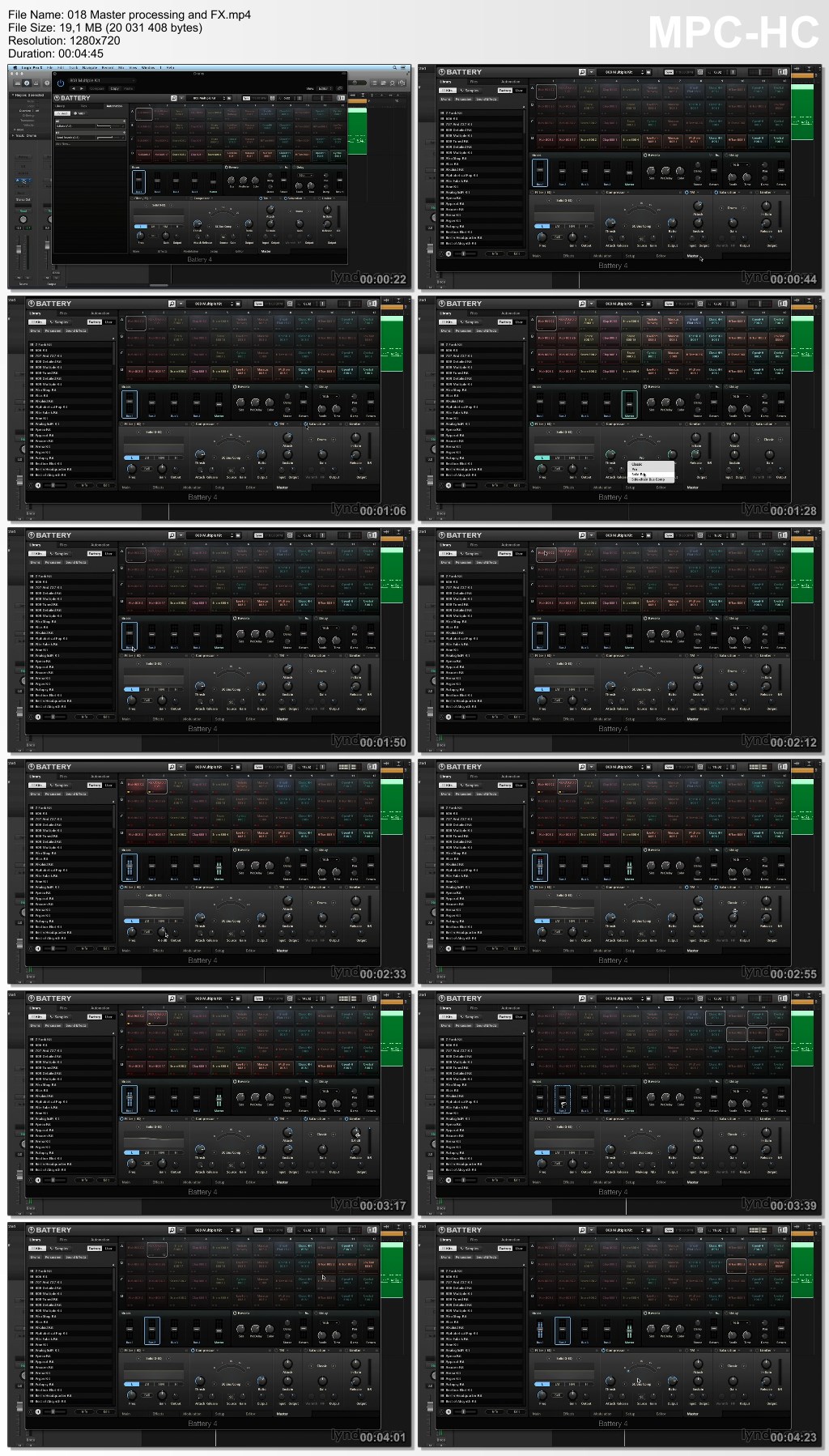 Lynda - Drum Programming and Sampling with BATTERY