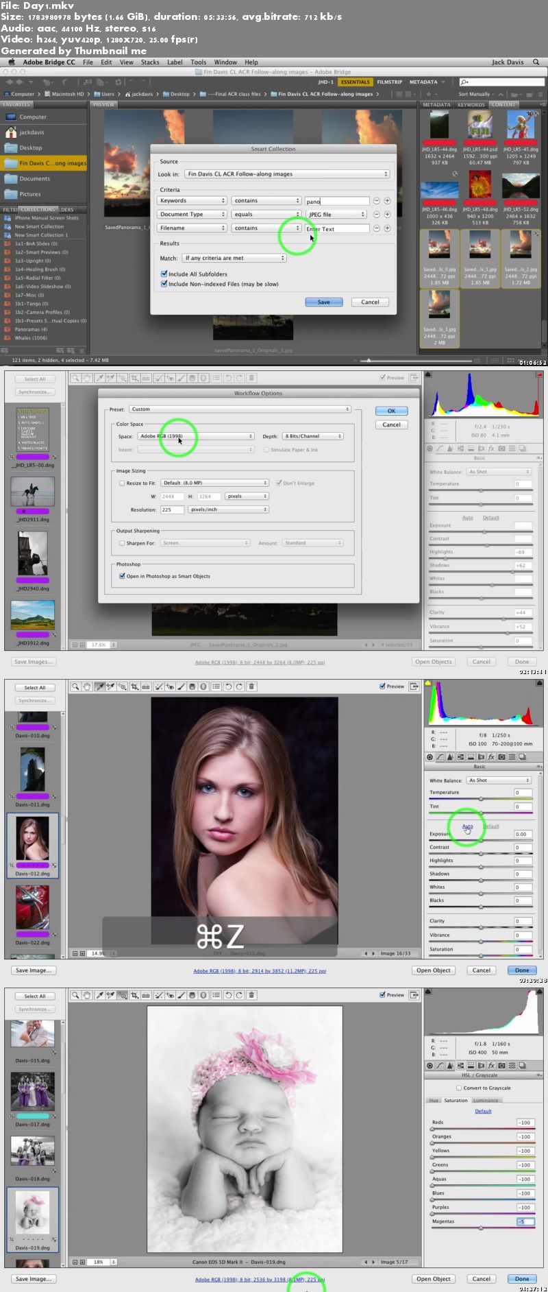 Adobe Camera Raw : Optimizing, Enhancing & Retouching