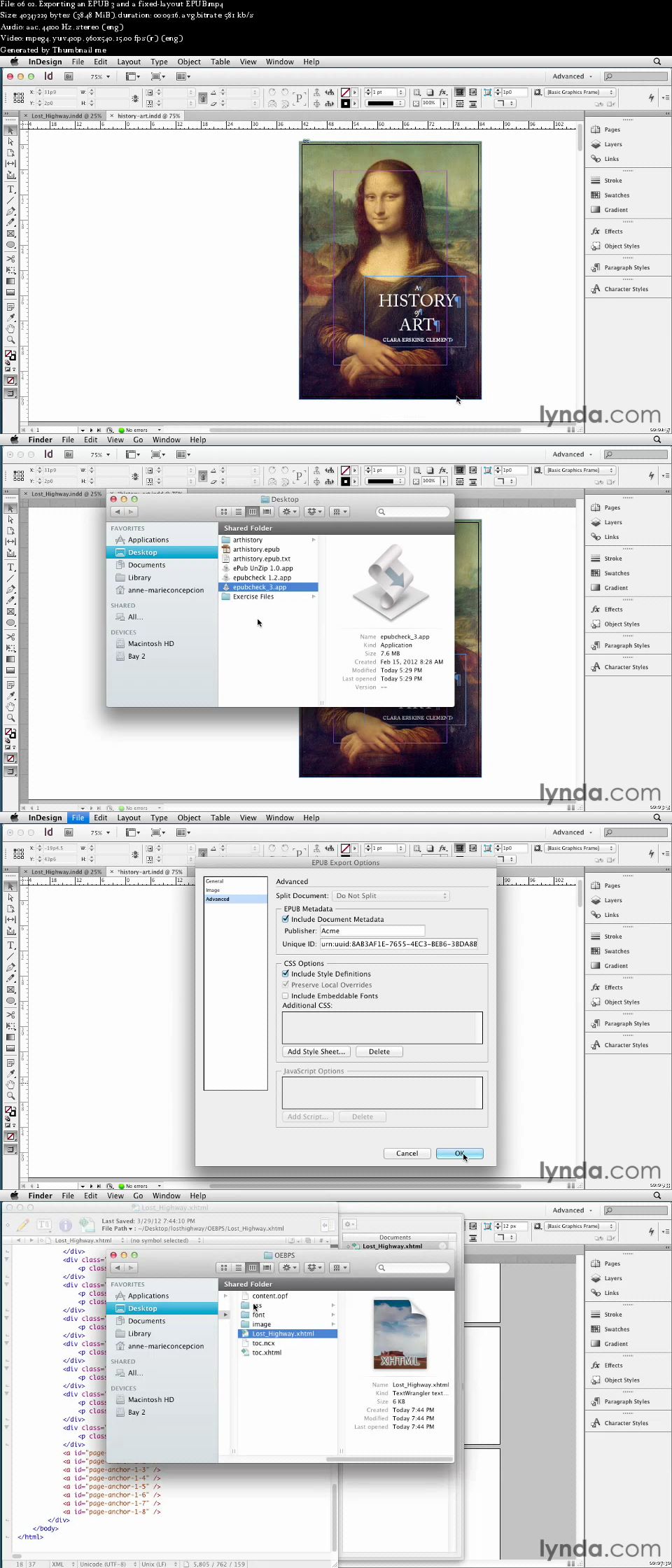 Lynda - InDesign CS6 New Features