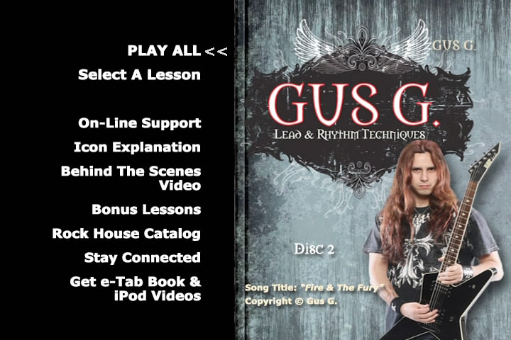 Gus G. - Lead & Rhythm Technique