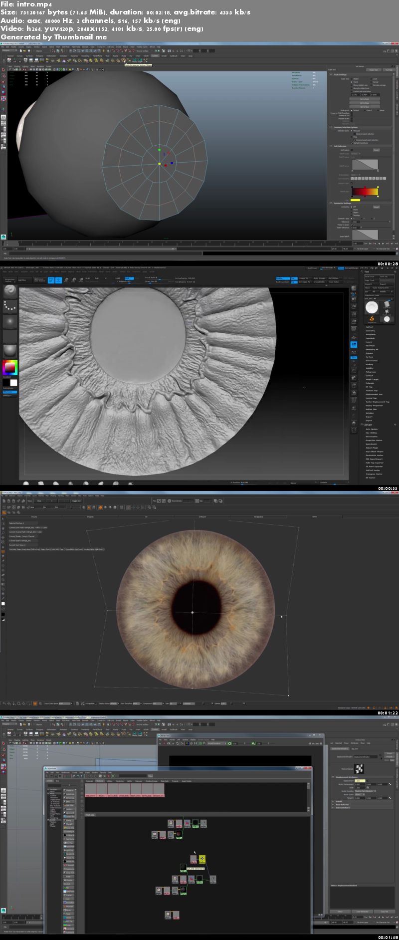 Creating a Realistic Human Eye in CG